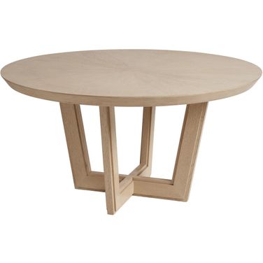 Sunset Key Hanson Round Dining Table In Sand Drift