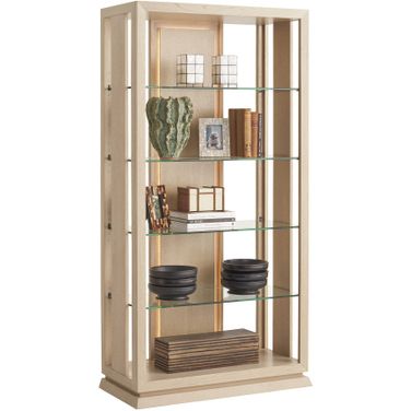 Sunset Key Lancaster Bookcase In Sand Drift