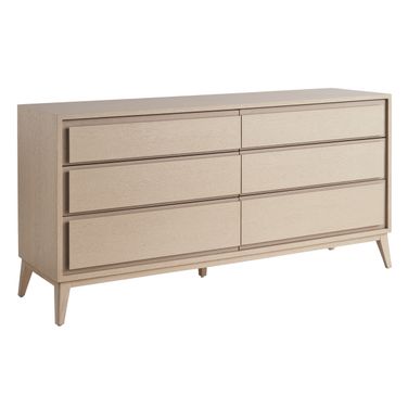 Sunset Key Latham Double Dresser In Sand Drift