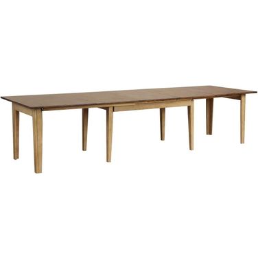 Sunset Trading Brook 134 Inch Rectangular Extendable Dining Table