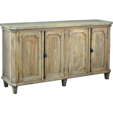 Sunset Trading Cottage 71 Inch Panel Door Credenza In Brown