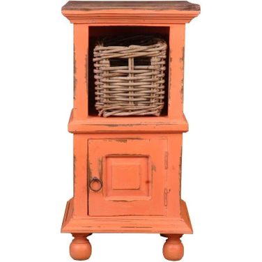 Sunset Trading Cottage End Table with Basket