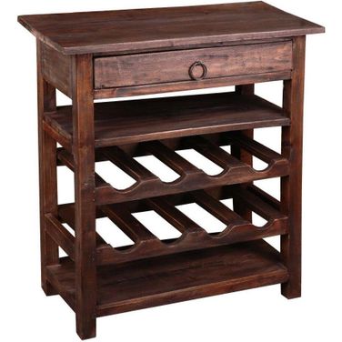 Sunset Trading Cottage Wine Server with Drawer