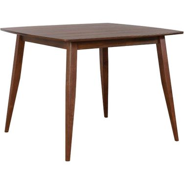 Sunset Trading Mid Century 48 Inch Square Counter Height Pub Dining Table