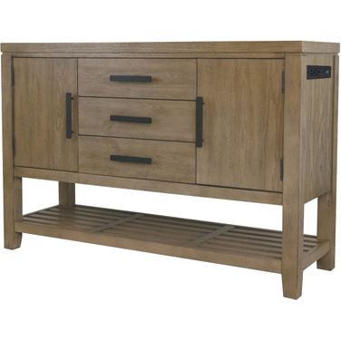 Saunders Sideboard Buffet Server In Brown