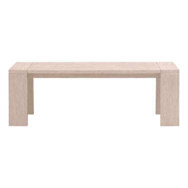 Sur Outdoor Bench In Washed Ever Teak