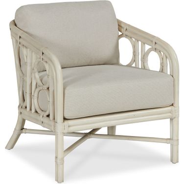 Sutter Lounge Chair In Peninsula and Flax