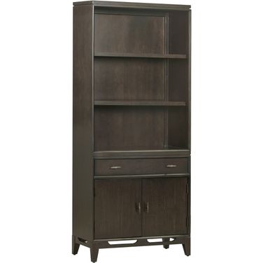 Sutton Door Bookcase In French Roast