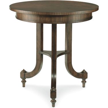 Swan Walk Lamp Table In Cognac