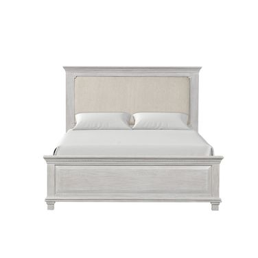 Swanley Eastern king Bed In Weathered Gray