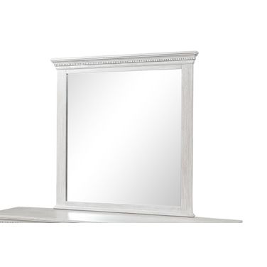 Swanley Mirror In Weathered Gray