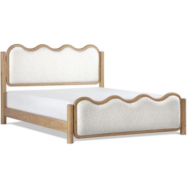 Swirl Queen Bed In Natural