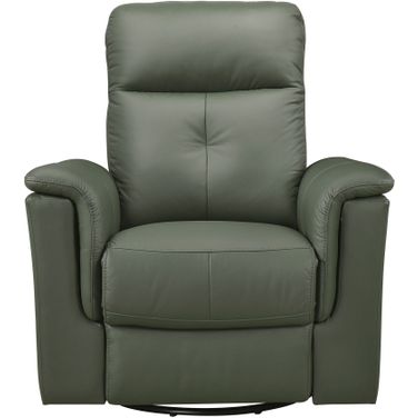 Bristow Swivel Glider Reclining Chair In Green