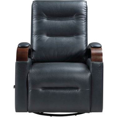 Margot Swivel Glider Reclining Chair In Black