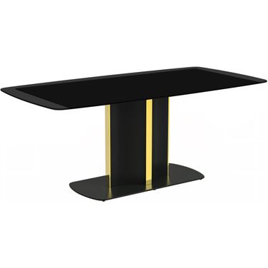 Sylva 55 Inch Dining Table In Black