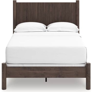 Symarro Full Panel Bed In Brown