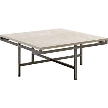 East Park Gunmetal Square Cocktail Table