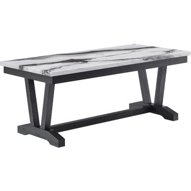 T1319 Coffee Table In Black and White