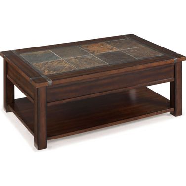 Roanoke Rectangular Lift Top Casters Cocktail Table