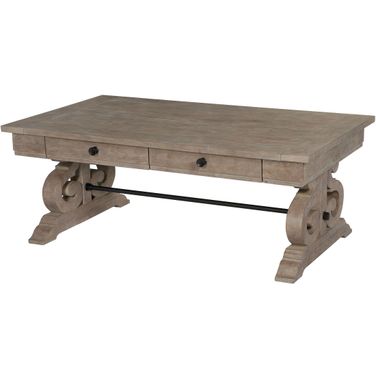 Tinley Park Dove Tail Grey Rectangular Cocktail Table