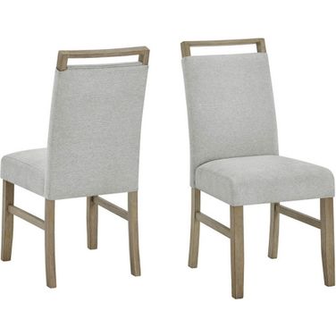 Tabitha Dining Side Chair Set of 2 In Light Oak