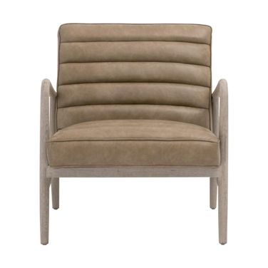 Tahoe Club Chair In Ivanhoe Toast and Natural Gray