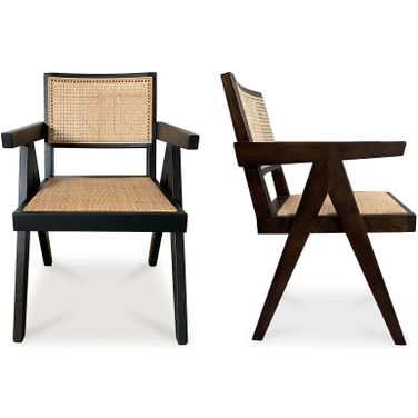 Takashi Chair Set of 2 In Brown