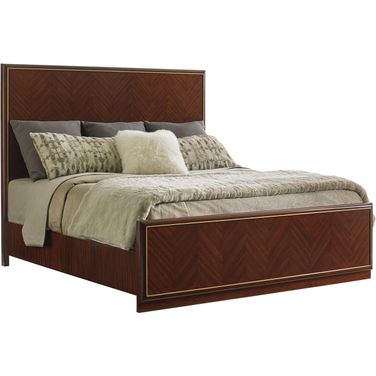 Take Five Carlyle California King Panel Bed In Ritz