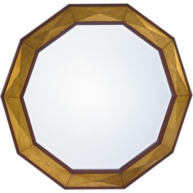 Take Five Savoy Round Mirror In Ritz