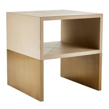 Talcon End Table In Bone