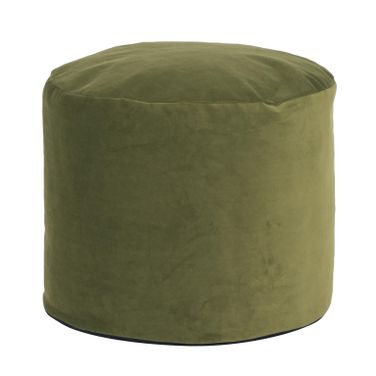 Tall Pouf Bella In Moss