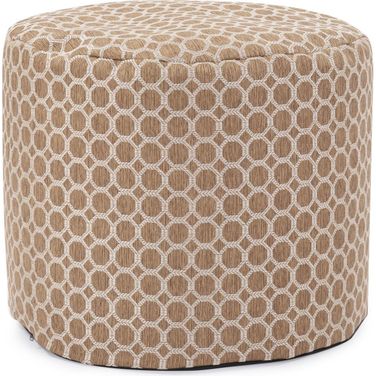 Tall Pouf Pyth In Gold