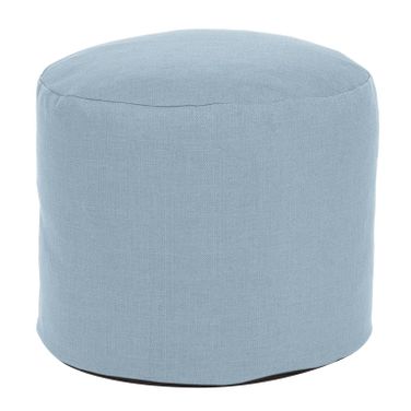 Tall Pouf Sterling In Breeze