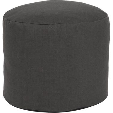 Tall Pouf Sterling In Charcoal