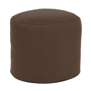 Tall Pouf Sterling In Chocolate