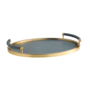 Tallulah Tray In Antique Brass
