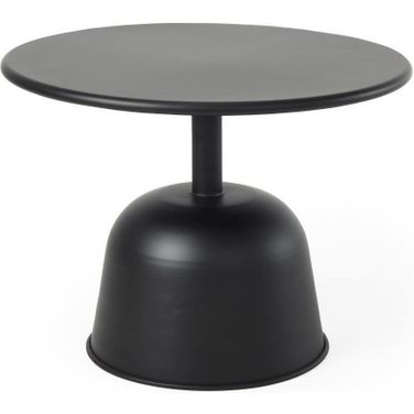 Talulla Metal Matte Black Accent Table