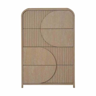 Tangentry 4 Drawer Chest In Natural