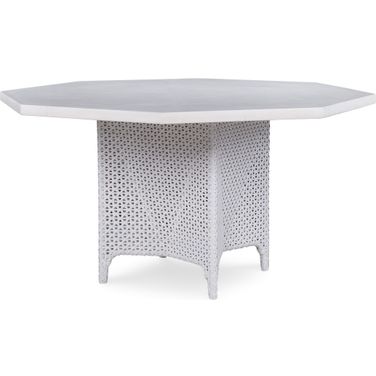 Tangier Octagonal Dining Table In Chalk