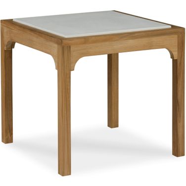 Tangier Teak Side Table In Natural