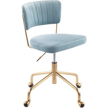 Tania Task Chair In Light Blue