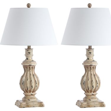 Tanner Antique Brown Table Lamp Set of 2