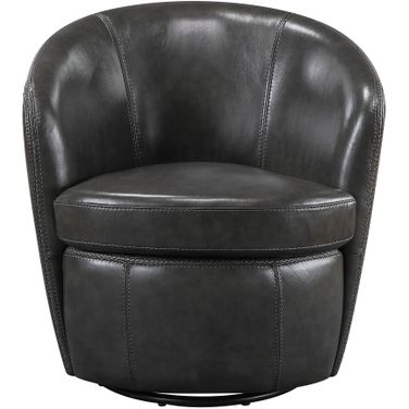 Tanner Swivel Chair In Gray
