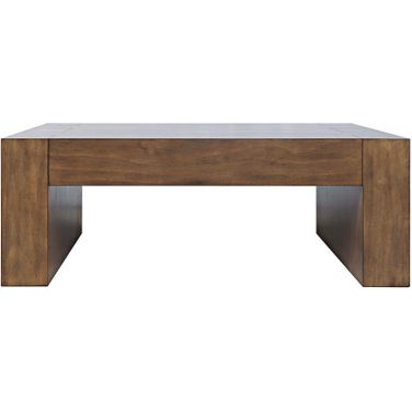Taos 52 Inch Dovetailed Coffee Table In Chestnut