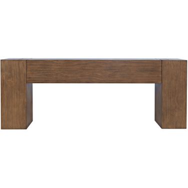 Taos 79 Inch Dovetailed Sofa Console Table In Chestnut