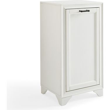 Tara Laundry Hamper In White