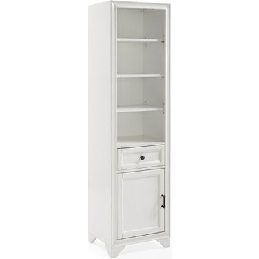 Tara Linen Storage Cabinet In White