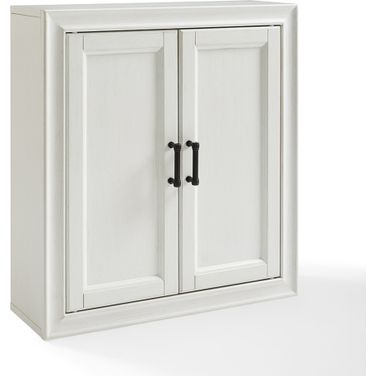 Tara Wall Mounted Storage Cabinet In White