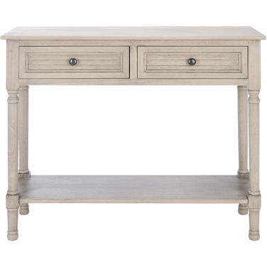 Tate 2Drw Console Table in Greige