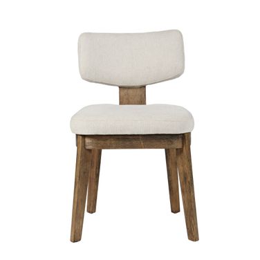 Tate Split Back Upholstered Dining Chair Set of 2 In Chestnut